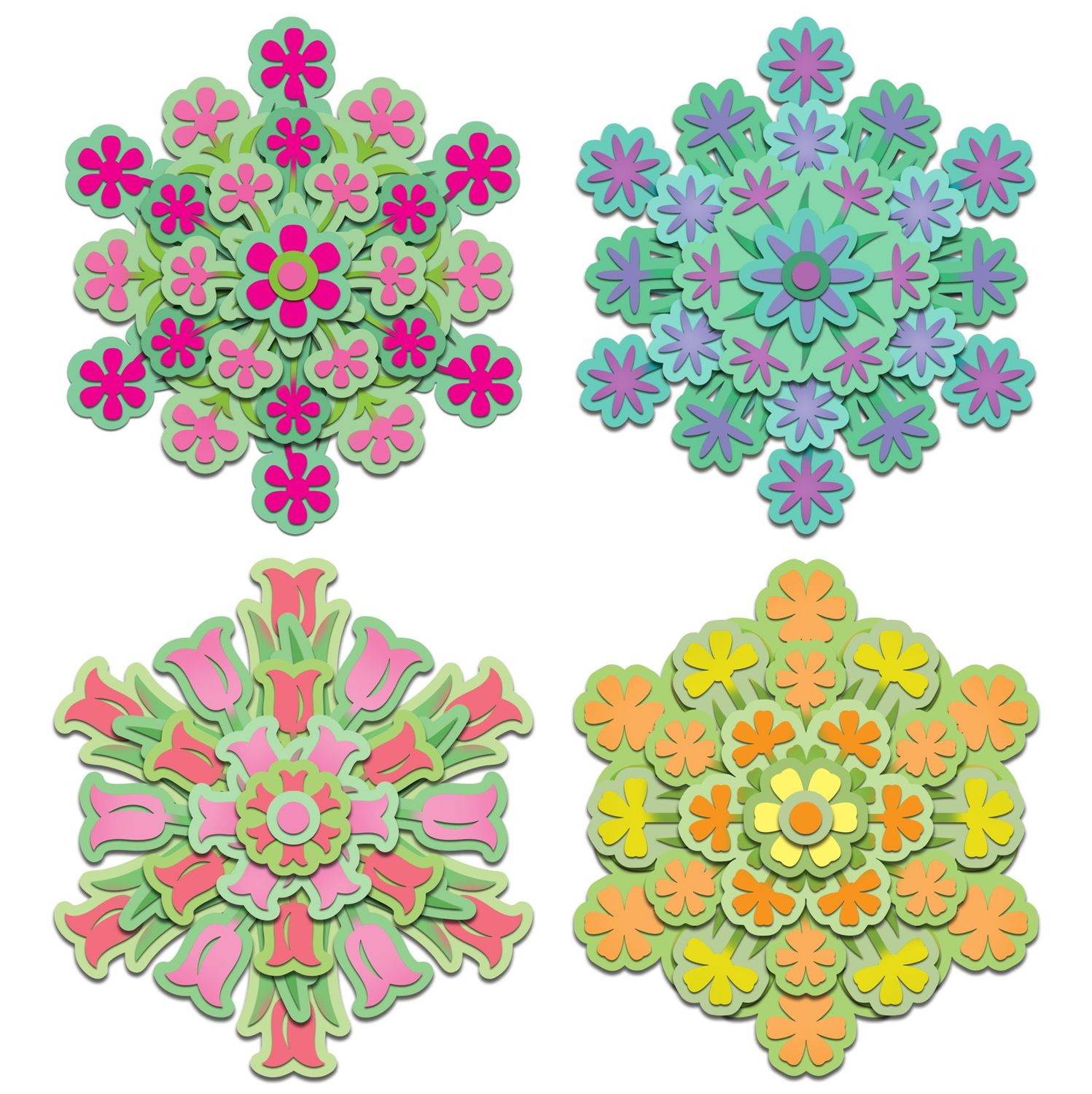 Blooming Lovely Layers SVG Cutting Files