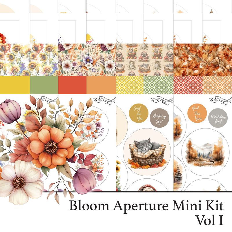 Bloom Aperture Cards Vol I Digital Kit