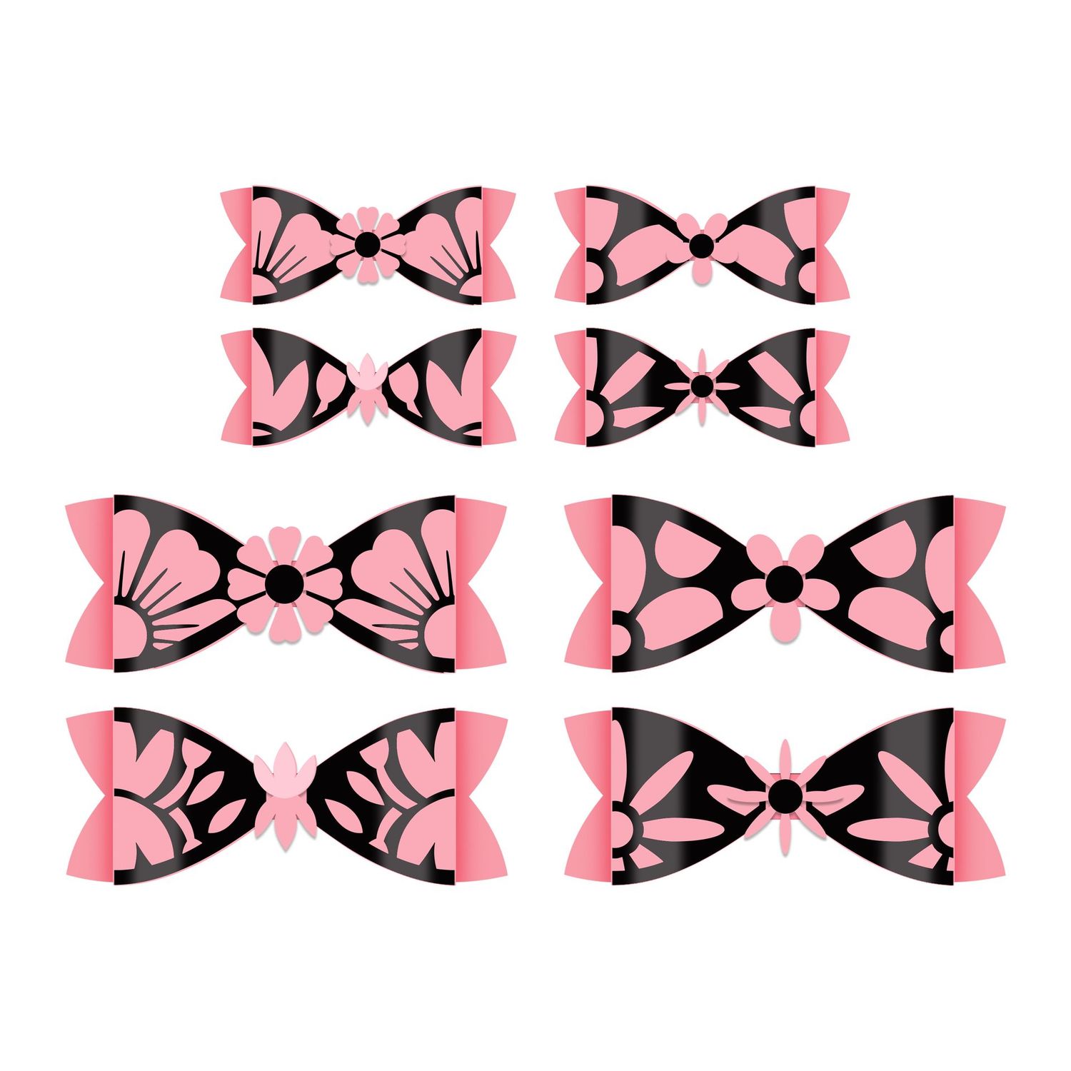 Floral Bows SVG Cutting Files