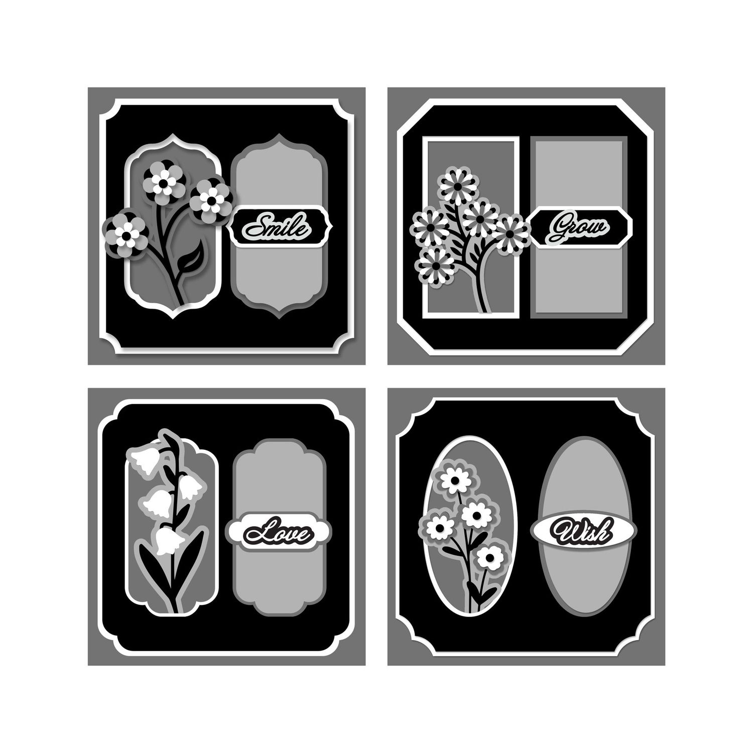 The Witches' KISS SVG Cutting Files