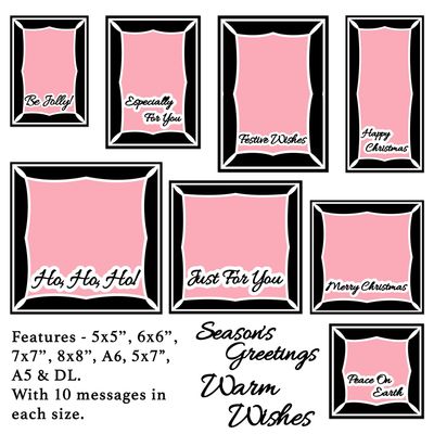 Fantastical Festive Frames SVG Cutting Files
