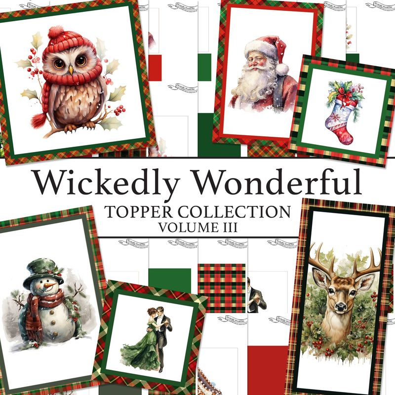 Wickedly Wonderful Toppers Digital Collection Volume III