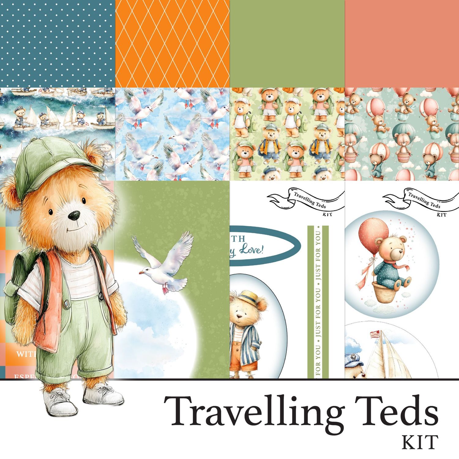 Travelling Teds Digital Kit