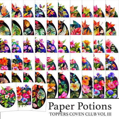 Paper Potions Topper Sets Cauldron