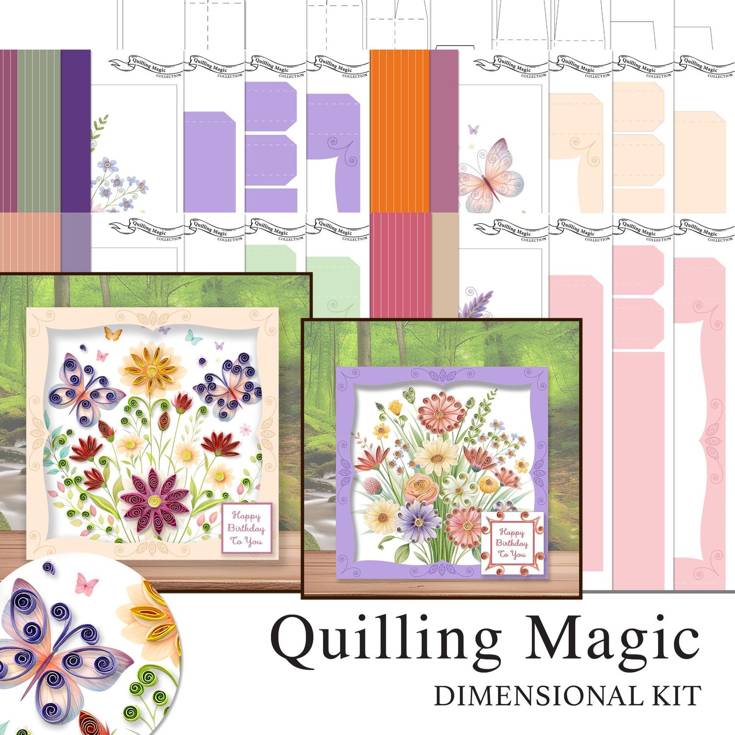 Quilling Magic Dimensional Digital Kit