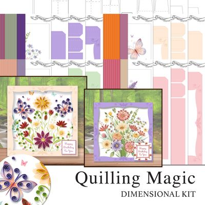Quilling Magic Dimensional Digital Kit Quilling Magic Dimensional Digital Kit