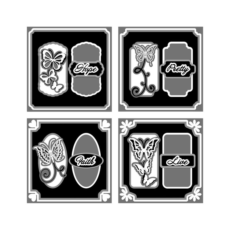 The Witches' KISS Vol II SVG Cutting Files The Witches' KISS Vol II SVG Cutting Files