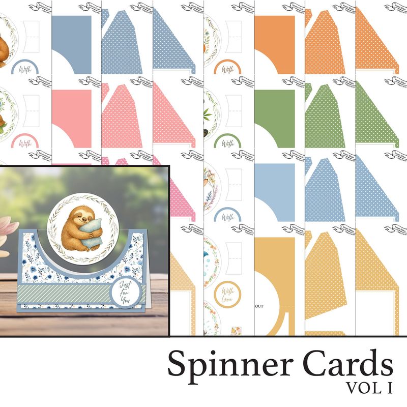 Spinner Cards Vol I Kinetic Digital Project