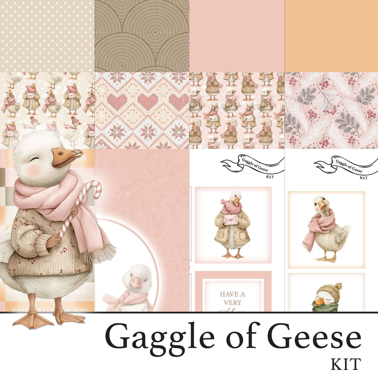 Gaggle of Geese Digital Kit Gaggle of Geese Digital Kit