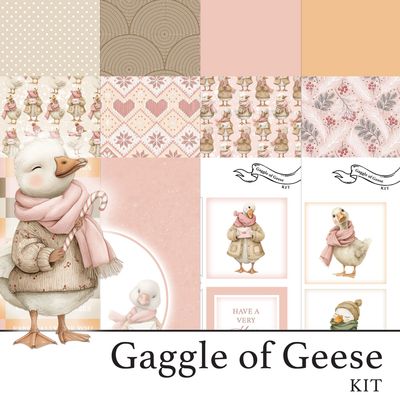 Gaggle of Geese Digital Kit Gaggle of Geese Digital Kit