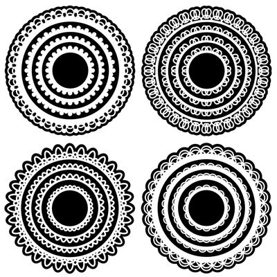 Lattice Doily SVG Cutting Files Lattice Doily SVG Cutting Files