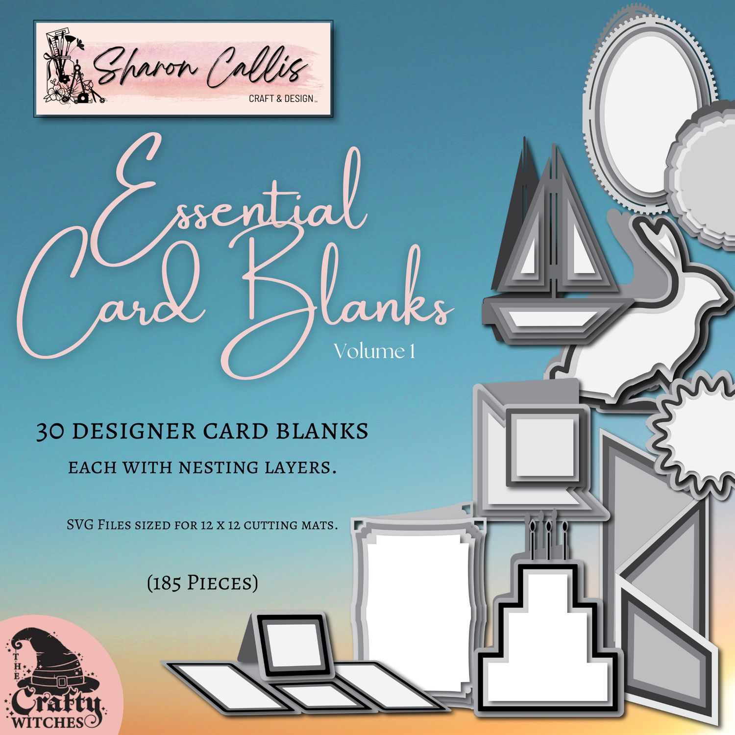 Essential Card Blanks Volume I by Sharon Callis