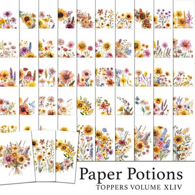 Paper Potions  - 100 Toppers Vol XLIV Digital Kit