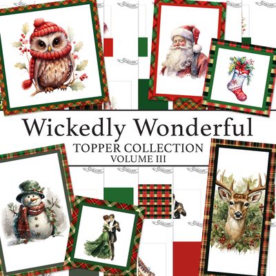 Christmas Toppers & The Christmas Book of Spells Selection