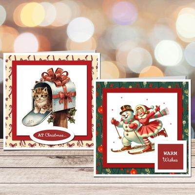 Christmas Paper Charms Papers & Topper Collections