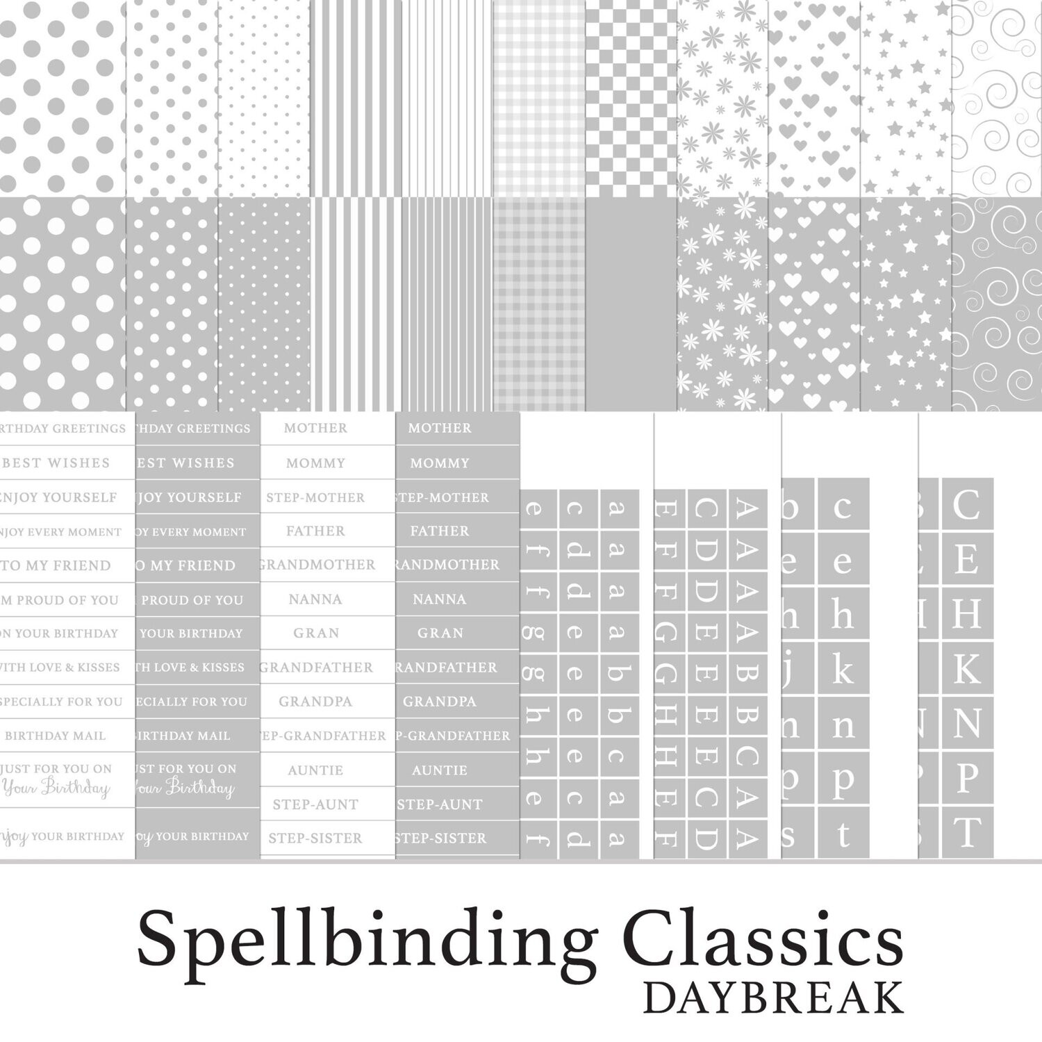 Spellbinding Classics Greys Daybreak Digital Kit Spellbinding Classics Greys Daybreak Digital Kit