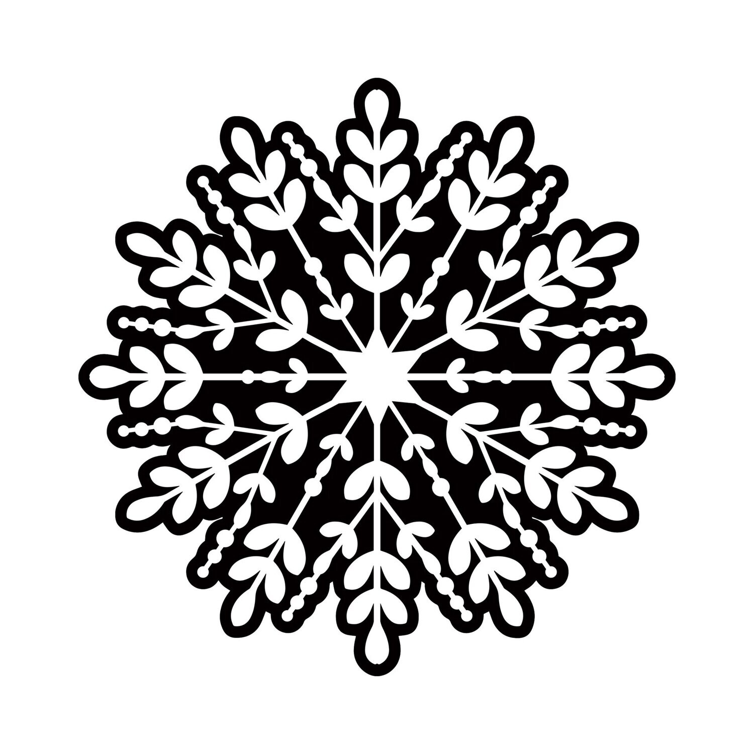 Super Sized Snowflake SVG Files
