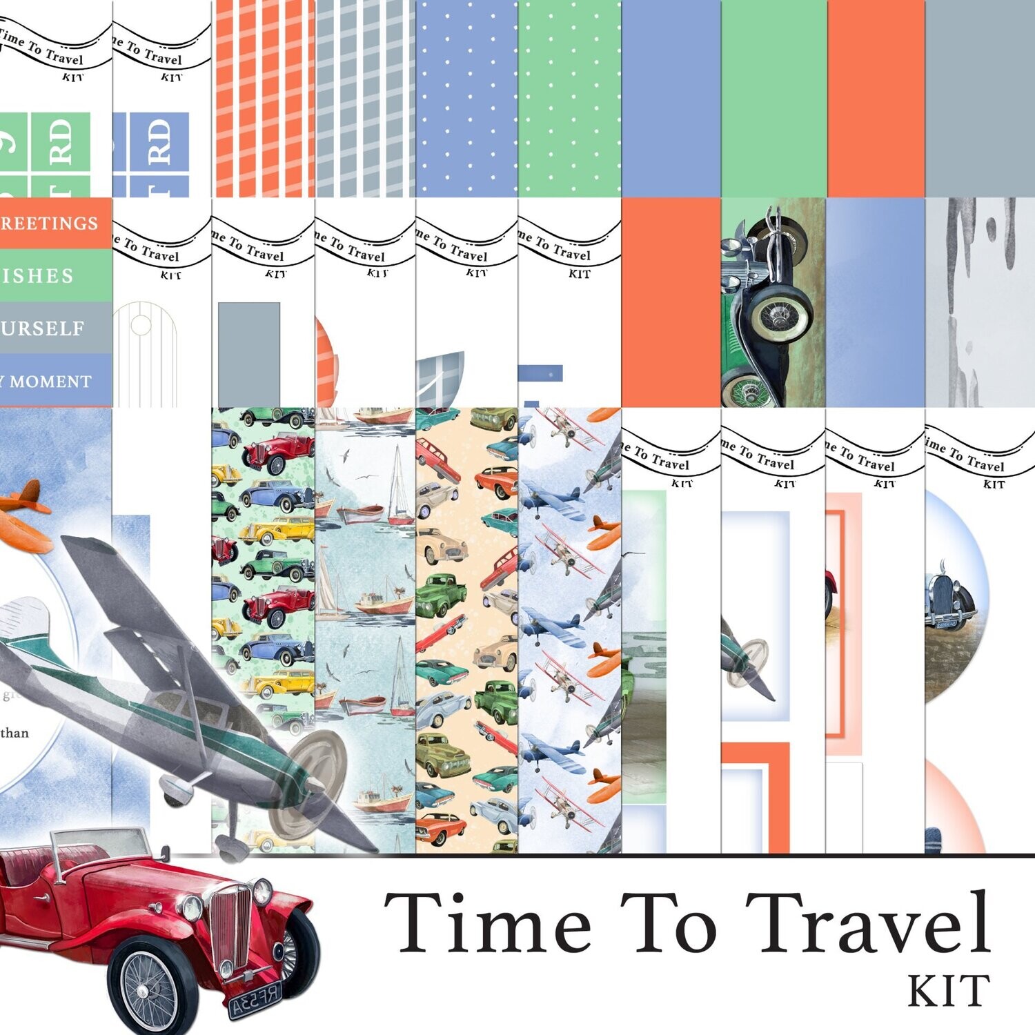 Time To Travel Digital Kit