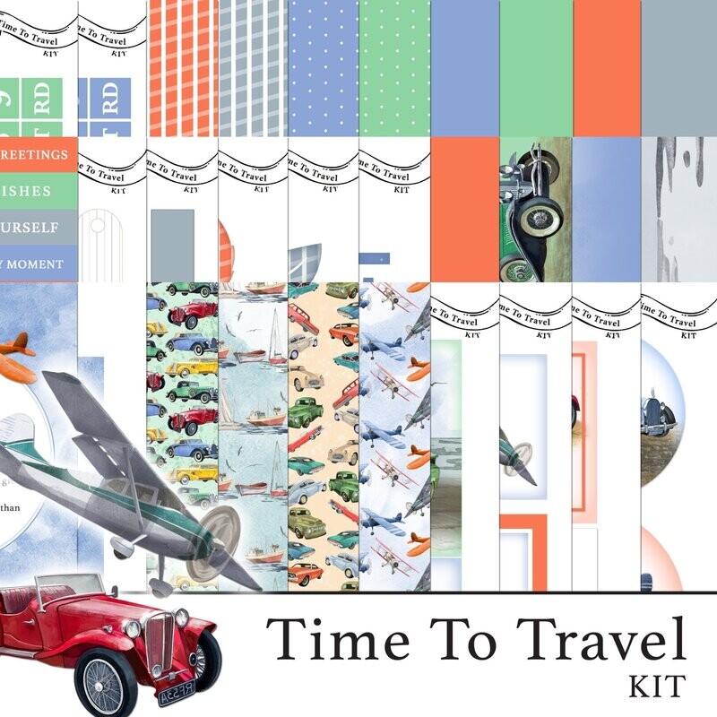 Time To Travel Digital Kit