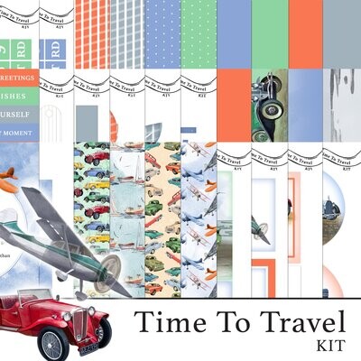 Time To Travel Digital Kit