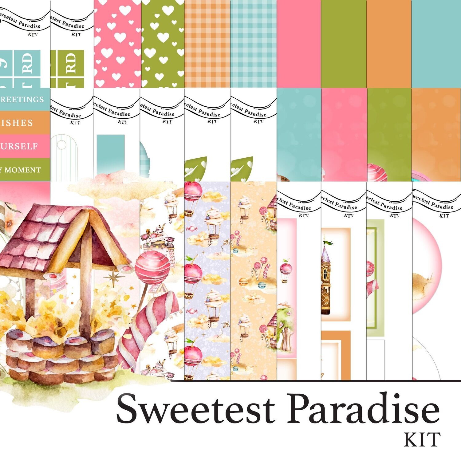 Sweetest Paradise Digital Kit