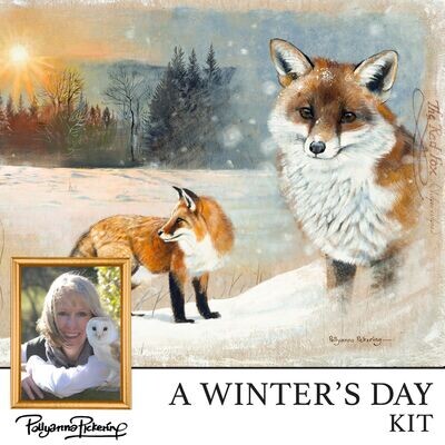 Pollyanna Pickering's A Winter's Day Digital Kit Pollyanna Pickering's A Winter's Day Digital Kit