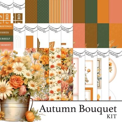 Autumn Bouquet Digital Kit Autumn Bouquet Digital Kit