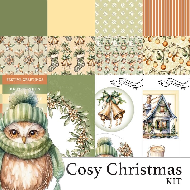 Cosy Christmas Digital Kit Cosy Christmas Digital Kit