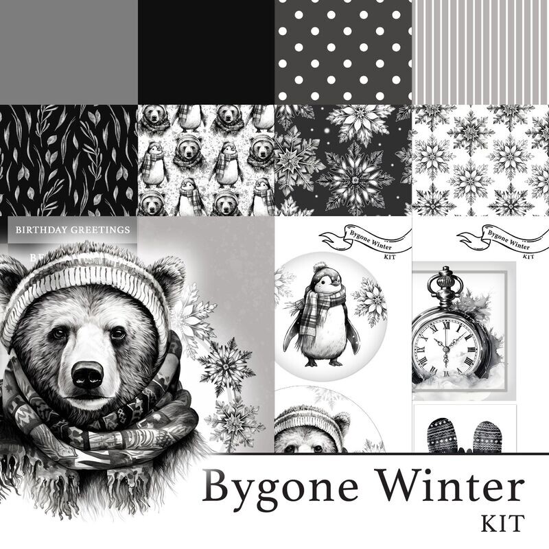 Bygone Winter Digital Kit Bygone Winter Digital Kit