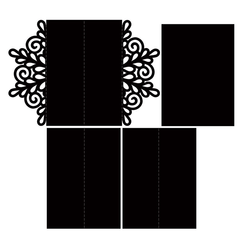 Festive Gatefold Reveal Cards Vol II SVG Files