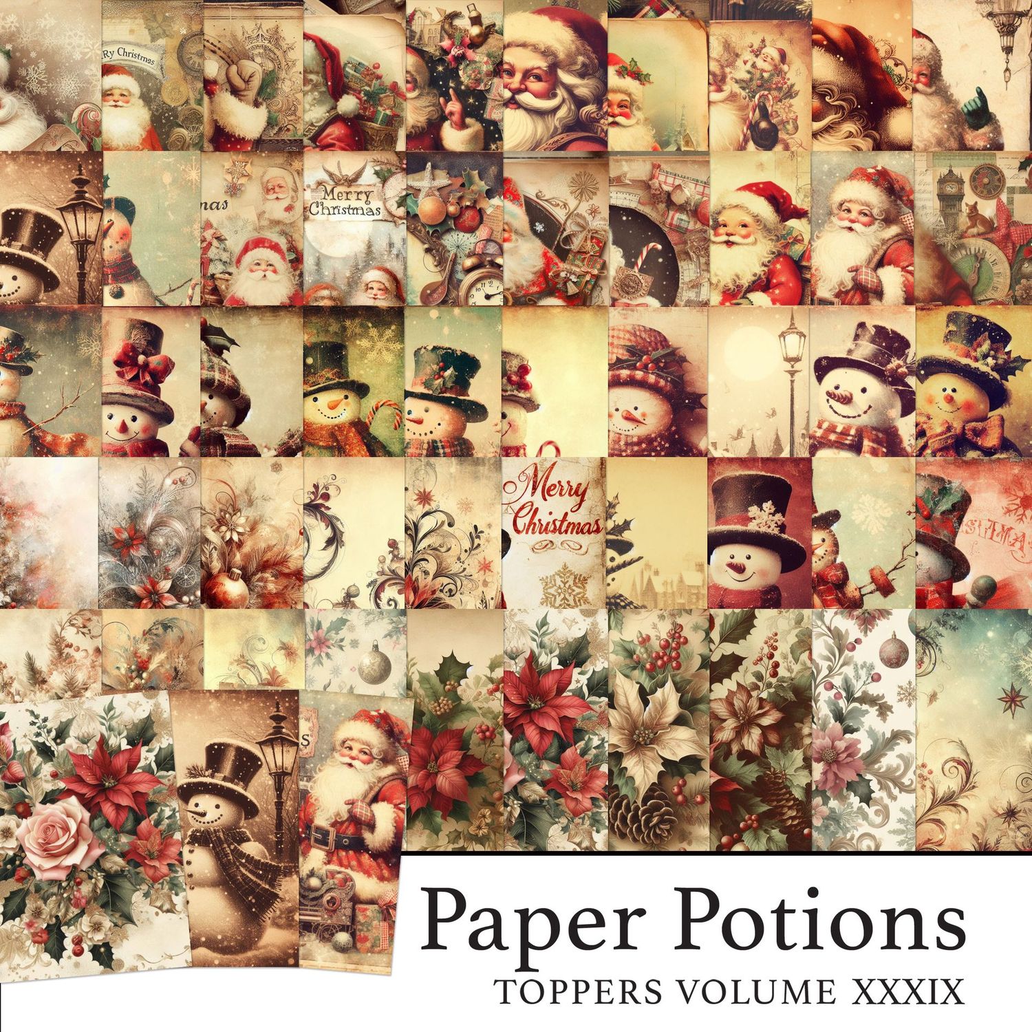 Paper Potions - 100 Toppers Vol XXXIX Digital Kit Paper Potions - 100 Toppers Vol XXXIX Digital Kit