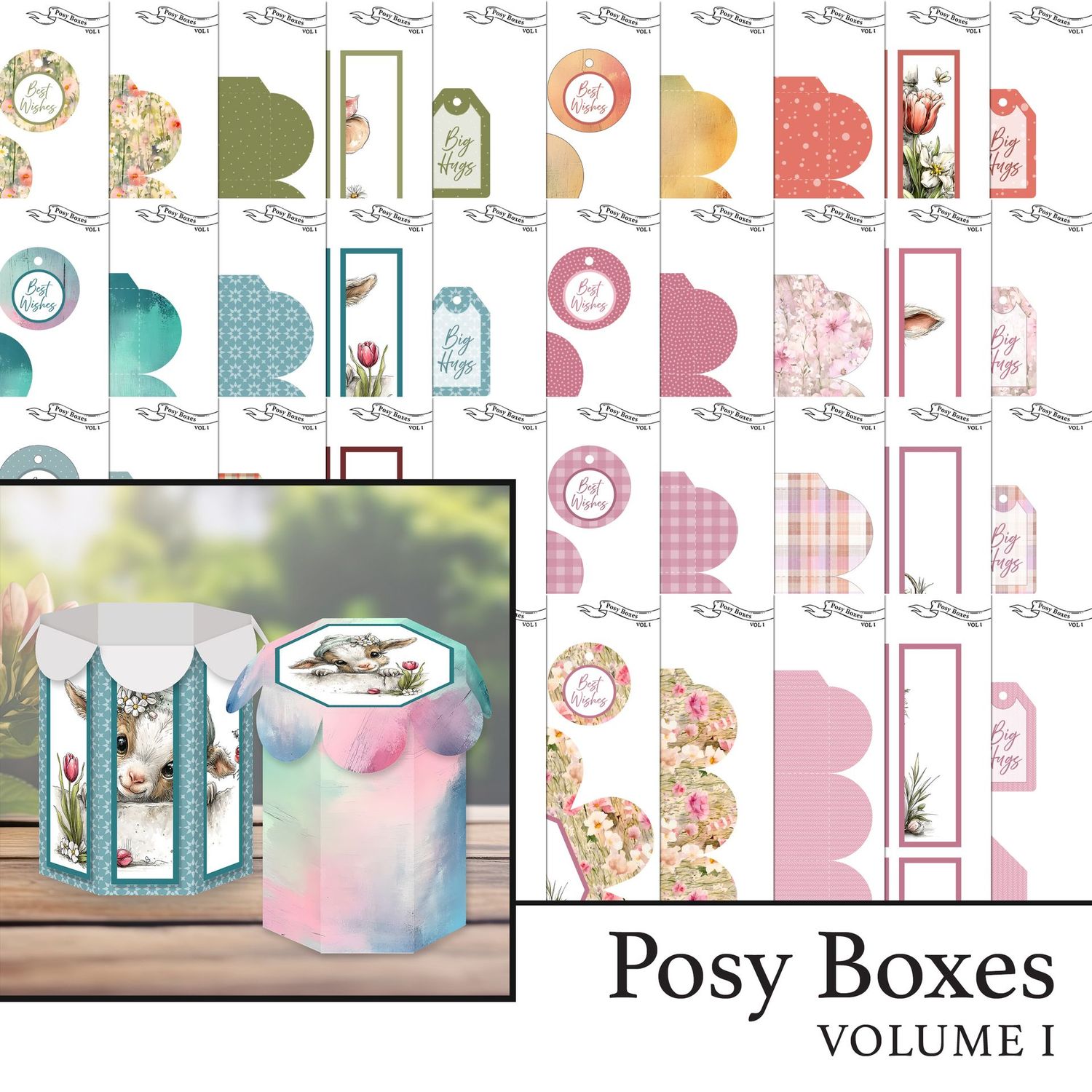 Posy Boxes Vol I Digital Project Posy Boxes Vol I Digital Project
