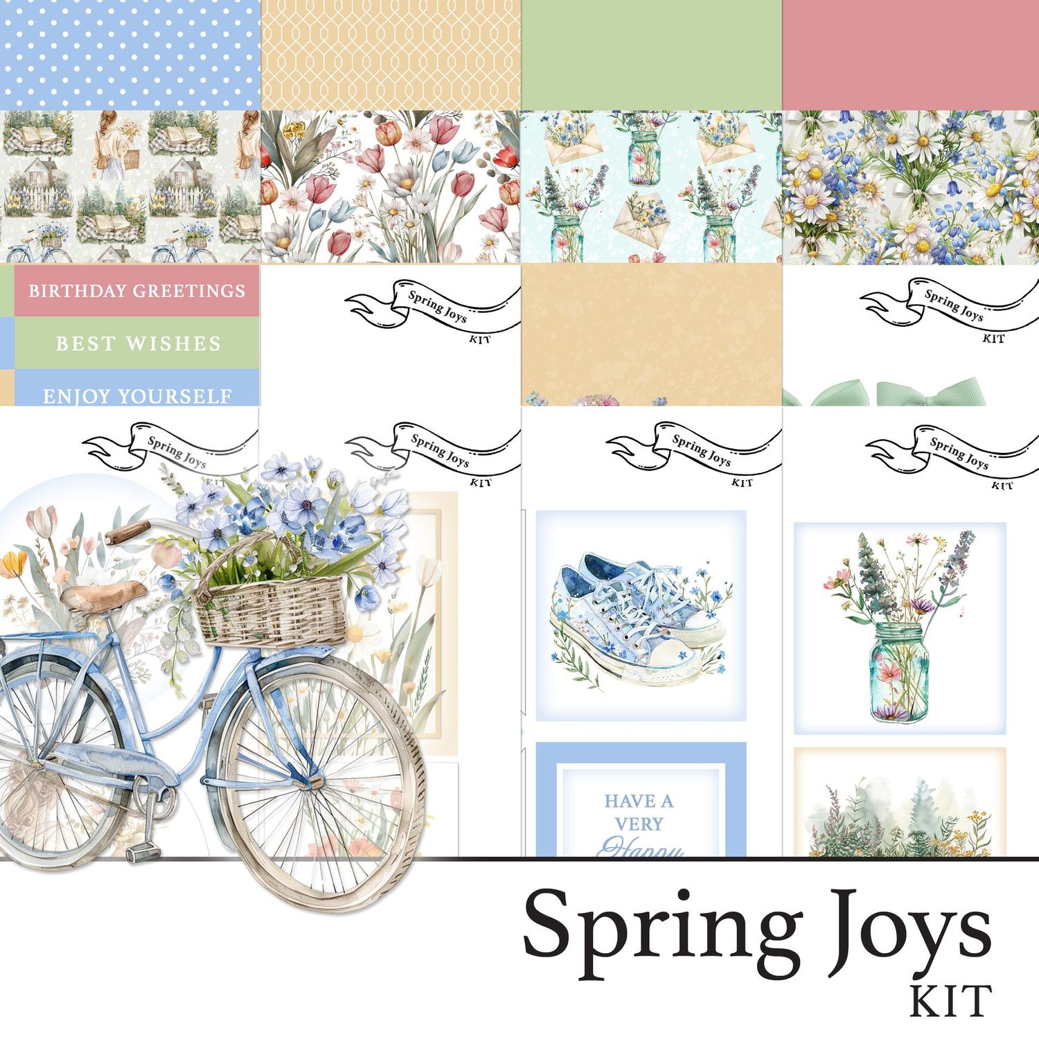 NEW STYLE Spring Joys Digital Kit