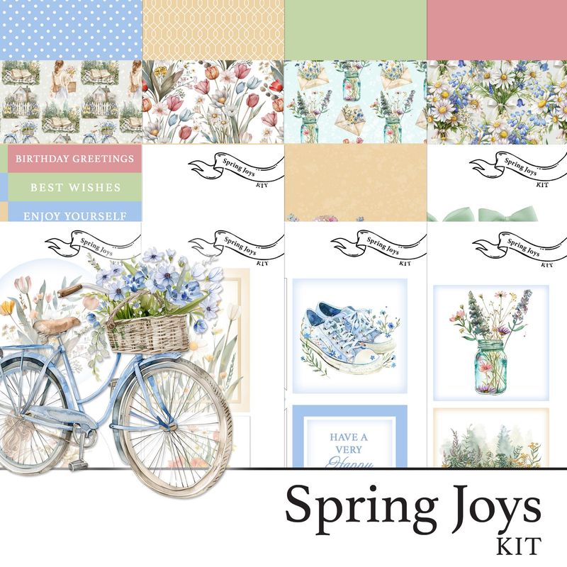 NEW STYLE Spring Joys Digital Kit