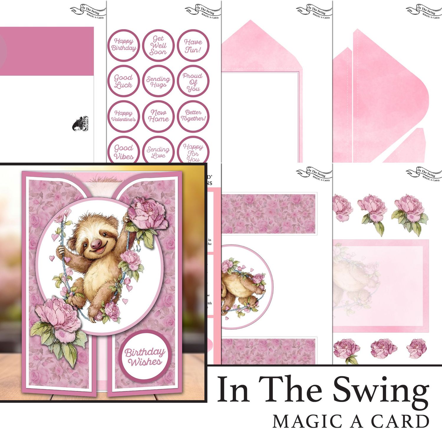 In The Swing 'Magic A Card' Individual Digital Card Kit