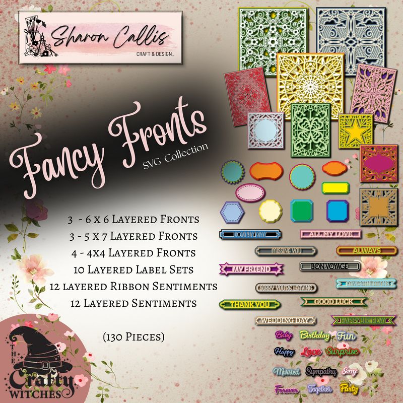 Fancy Fronts SVG Collection by Sharon Callis Fancy Fronts SVG Collection by Sharon Callis