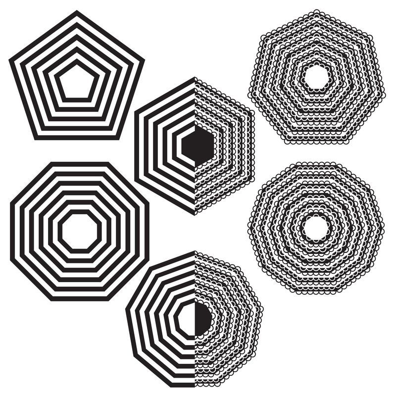 TCW Polygons Galore SVG Cutting Files TCW Polygons Galore SVG Cutting Files