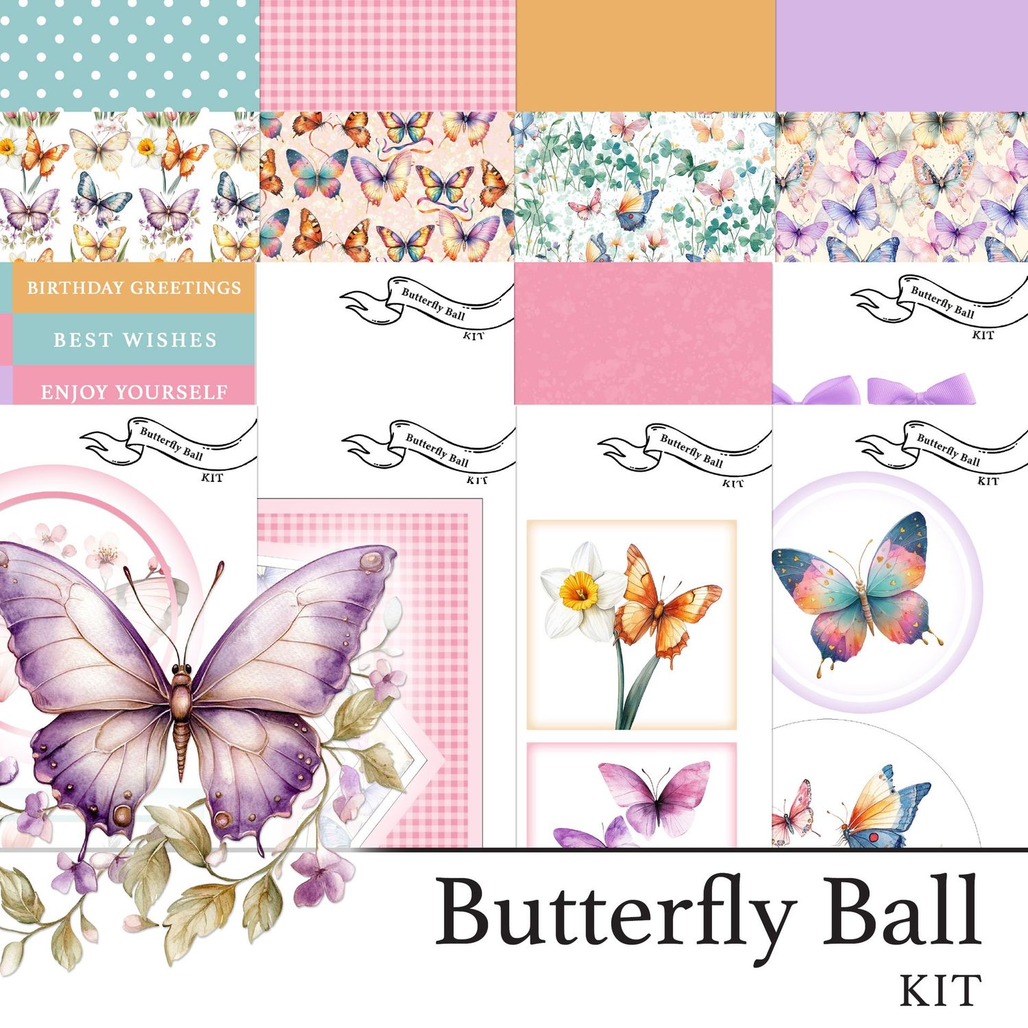 NEW STYLE Butterfly Ball Digital Kit
