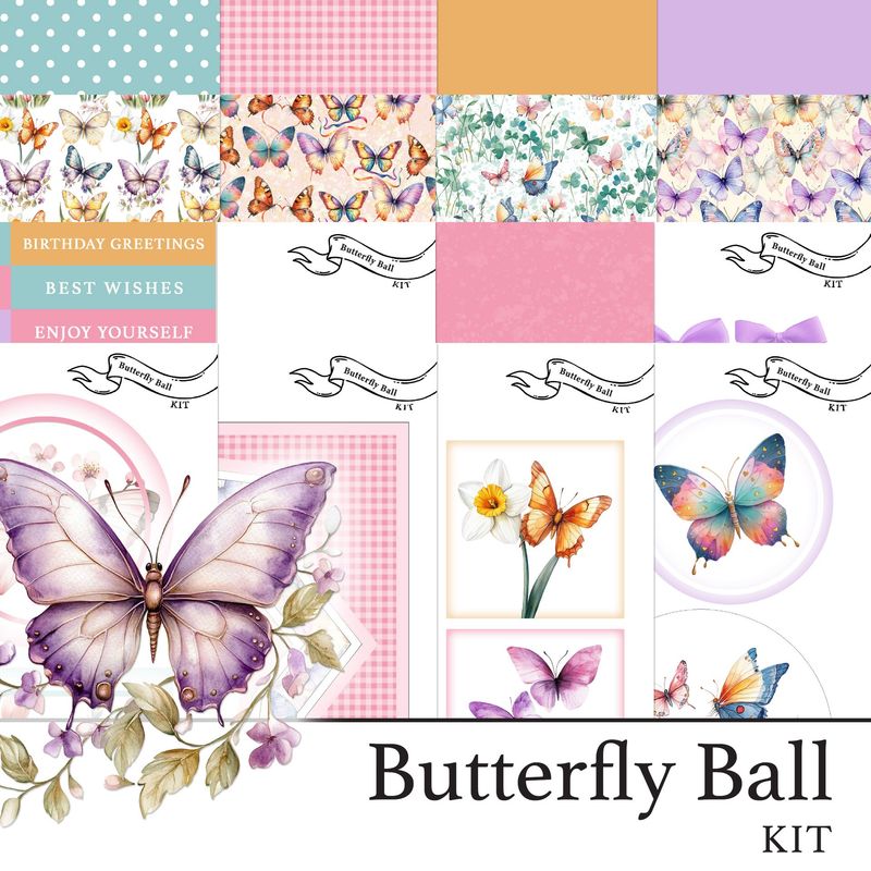 NEW STYLE Butterfly Ball Digital Kit
