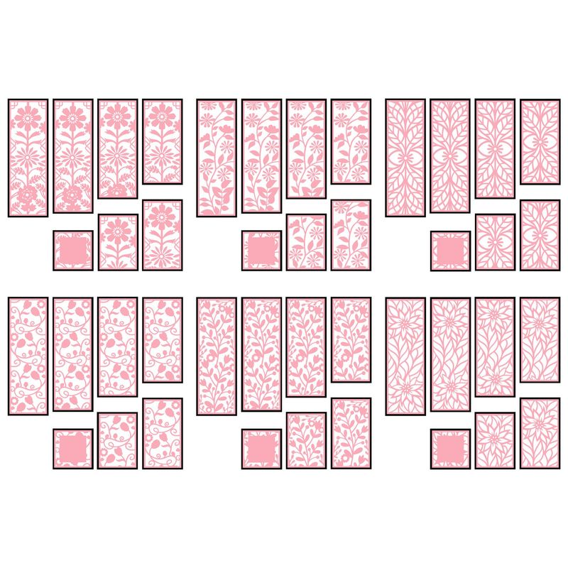 Pretty Panels SVG Cutting Files
