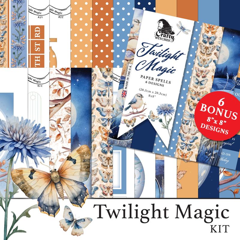 Twilight Magic Digital Kit  - With BONUS 8" x 8" Design Sheets