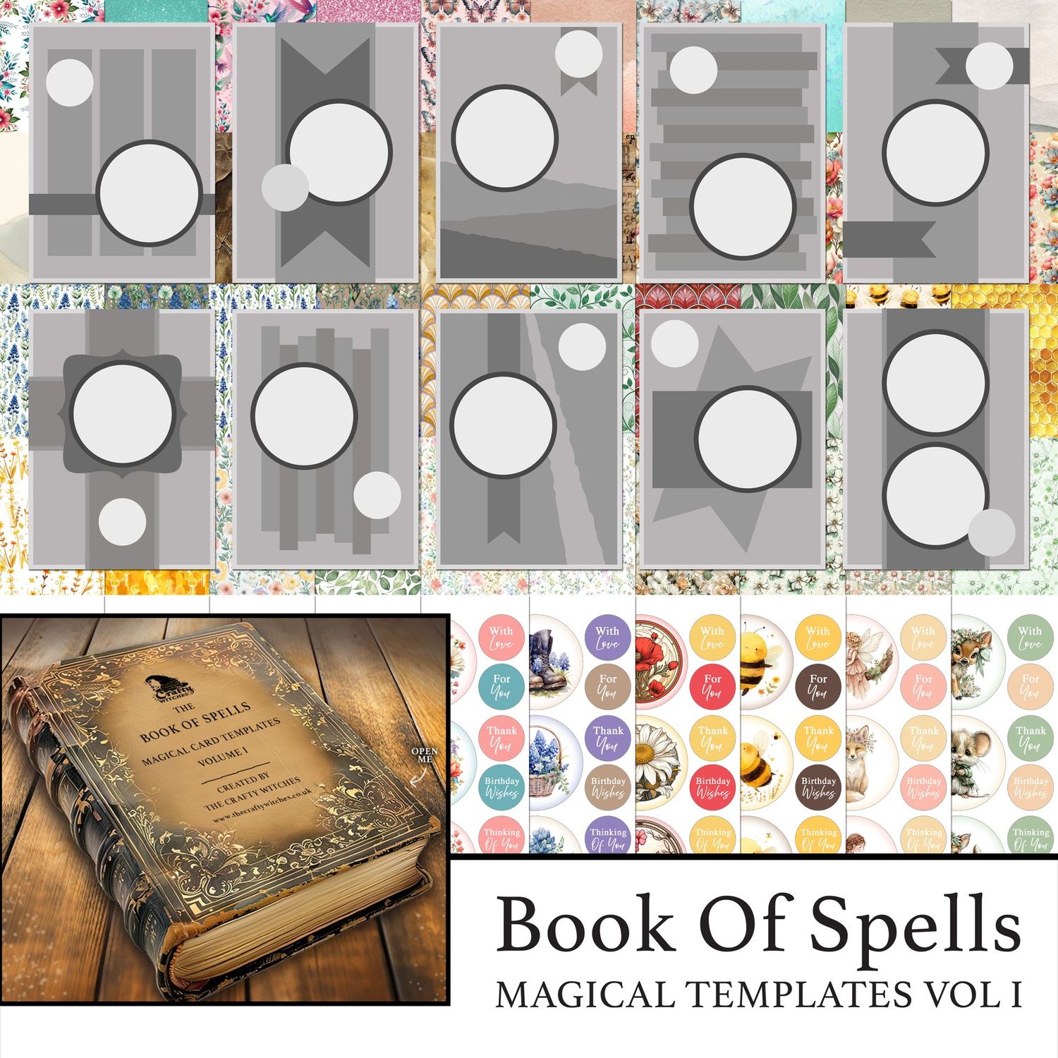 The Digital Book of Spells Magical Templates Vol I The Digital Book of Spells Magical Templates Vol I
