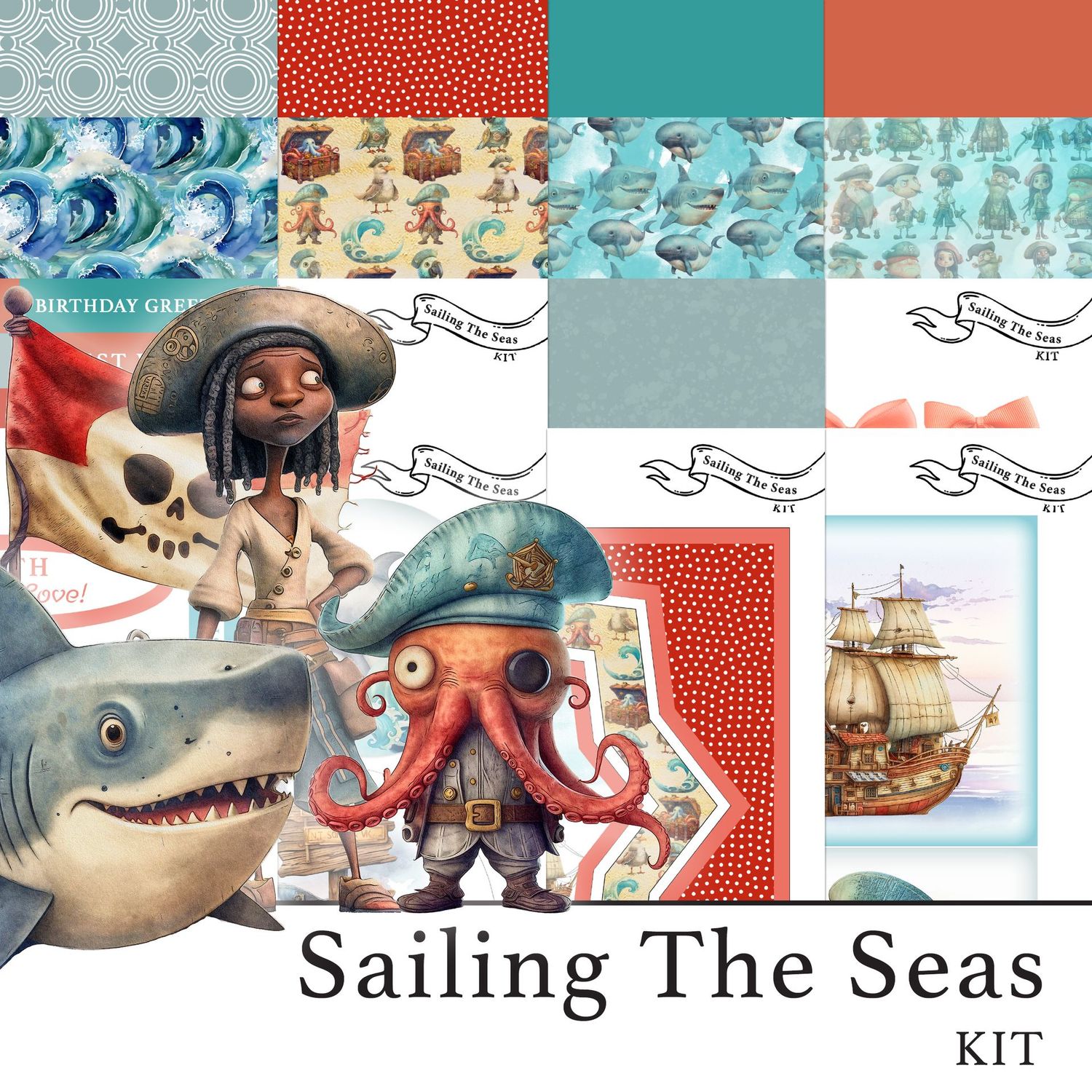 NEW STYLE Sailing The Seas Digital Kit NEW STYLE Sailing The Seas Digital Kit