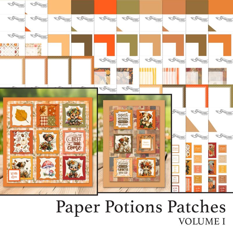 Paper Potions Patches Vol I Digital Collection Paper Potions Patches Vol I Digital Collection