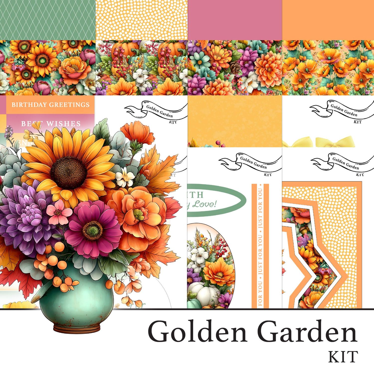 NEW STYLE Golden Garden Digital Kit NEW STYLE Golden Garden Digital Kit