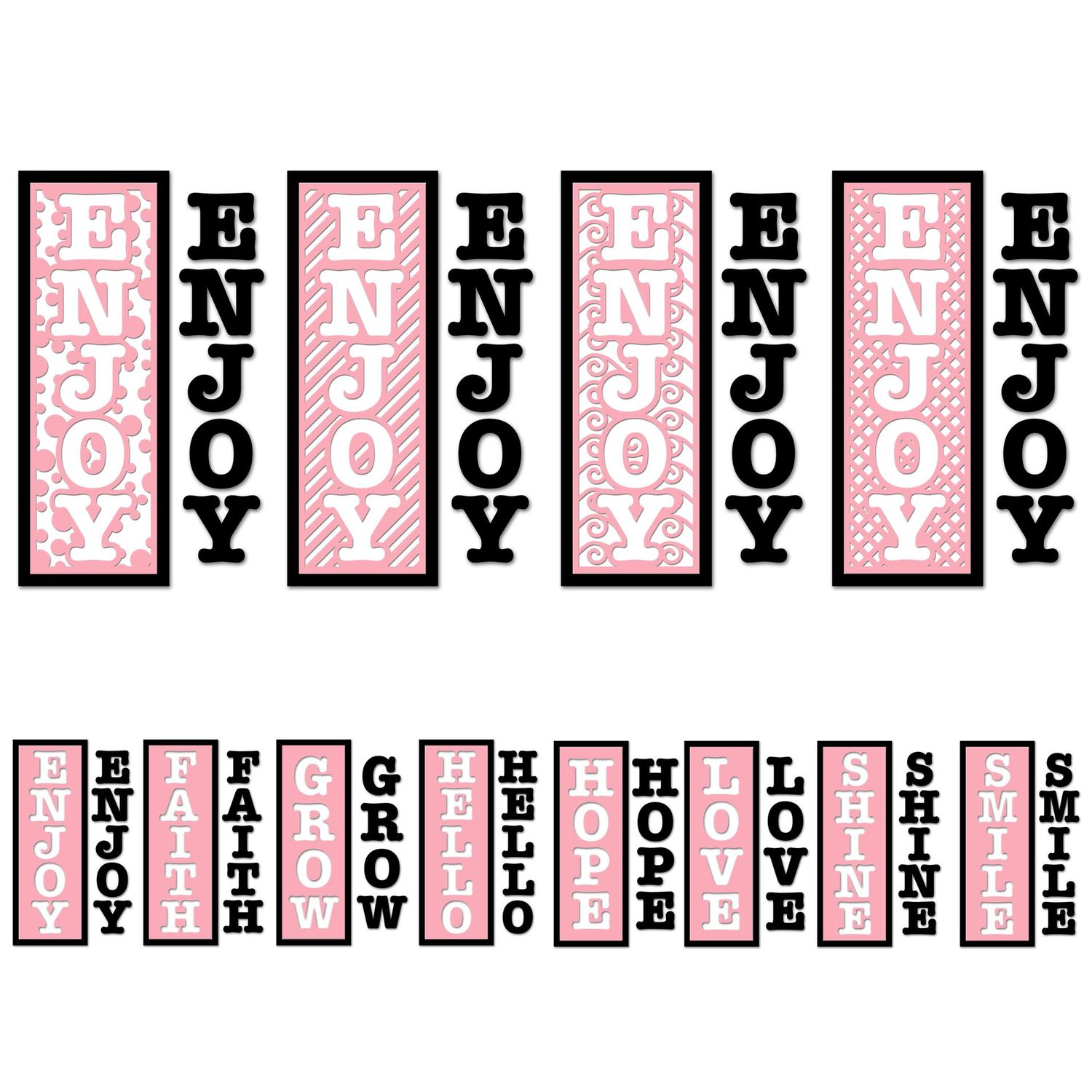 Sweet Expression Panels SVGs Cutting Files Sweet Expression Panels SVGs Cutting Files