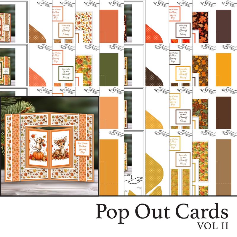 Pop Out Cards Vol II Kinetic Digital Project