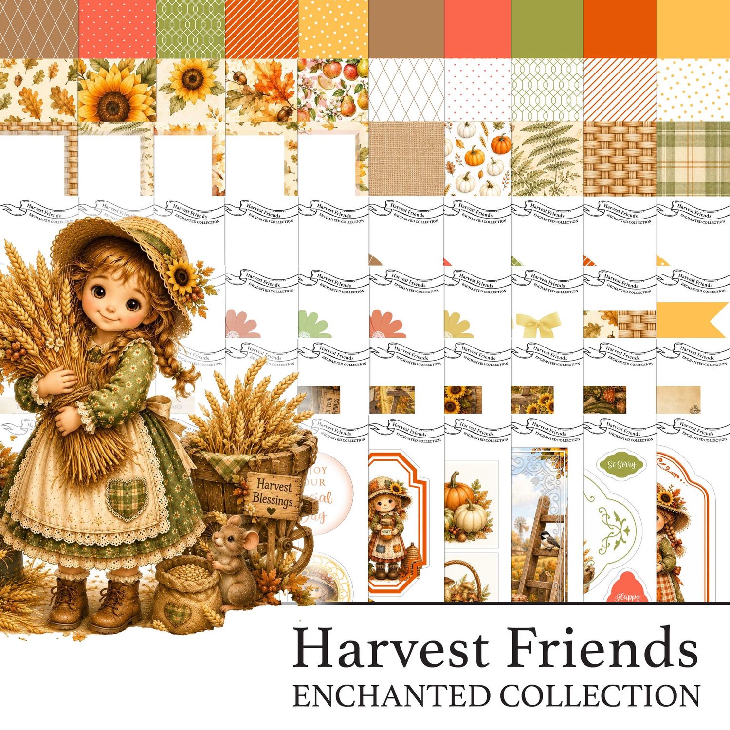 Harvest Friends Enchanted Digital Collection