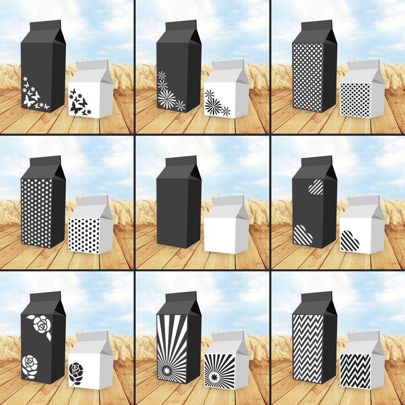 Carton Box SVG Cutting Files Carton Box SVG Cutting Files