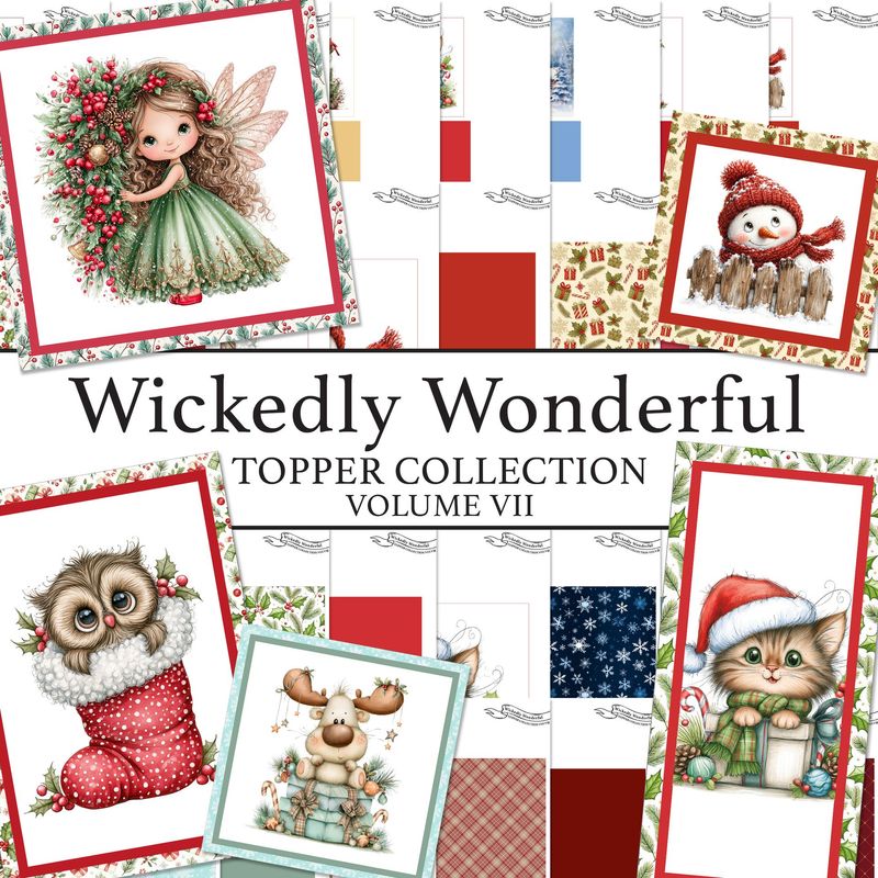 Wickedly Wonderful Toppers Digital Collection Volume VII